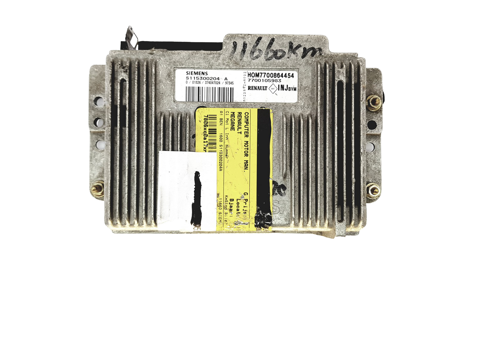 Controller S115300204A 7700864454 7700105983 Renault Siemens 22388 main product photo