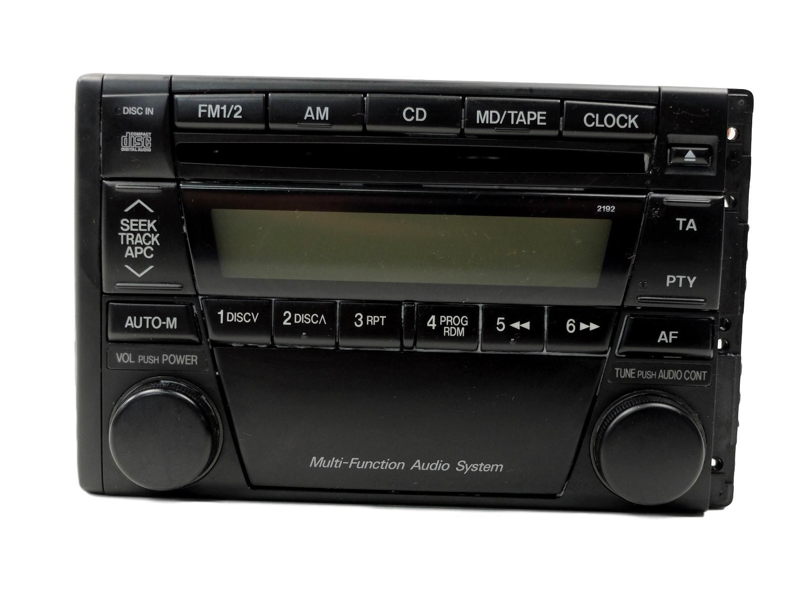 Cd Radio Player Mazda MX-5 Multi-Function Audio System main product photo
