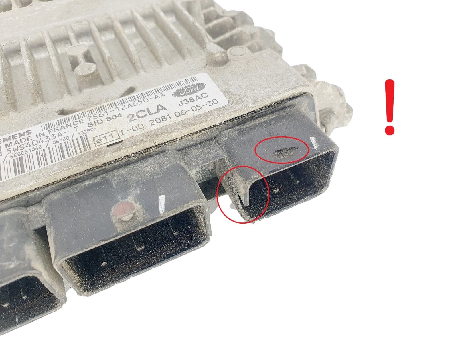 Controller 7S61-12A650-AA 5WS40433A-T SID 804 Ford Siemens 47104 main product photo