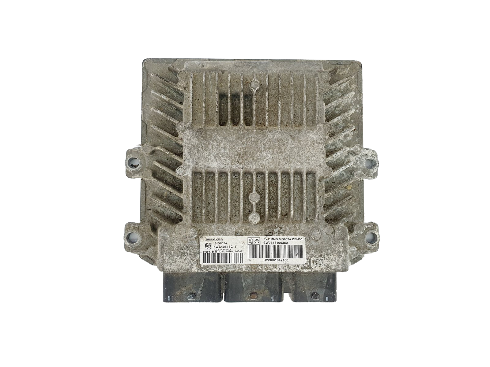 Controller 9661642180 9665100380 5WS40615C-T PSA Siemens 37033 main product photo