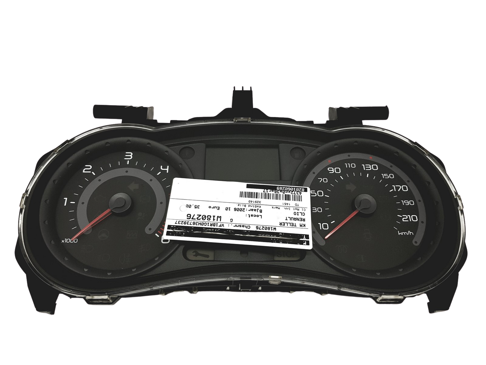 Speedometer/Instrument Cluster Renault Clio 3 8200582702 G 32480 main product photo