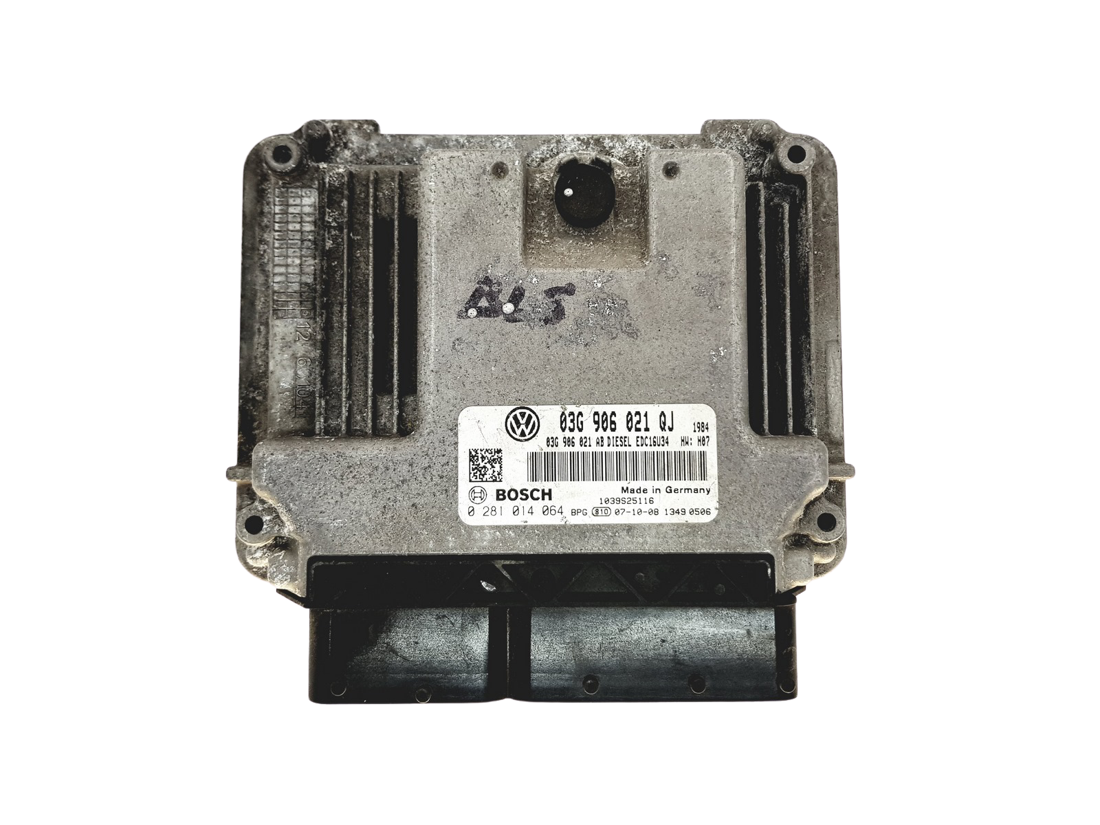 Engine Controller VW 03G906021QJ 0281014064 Bosch 29489 main product photo