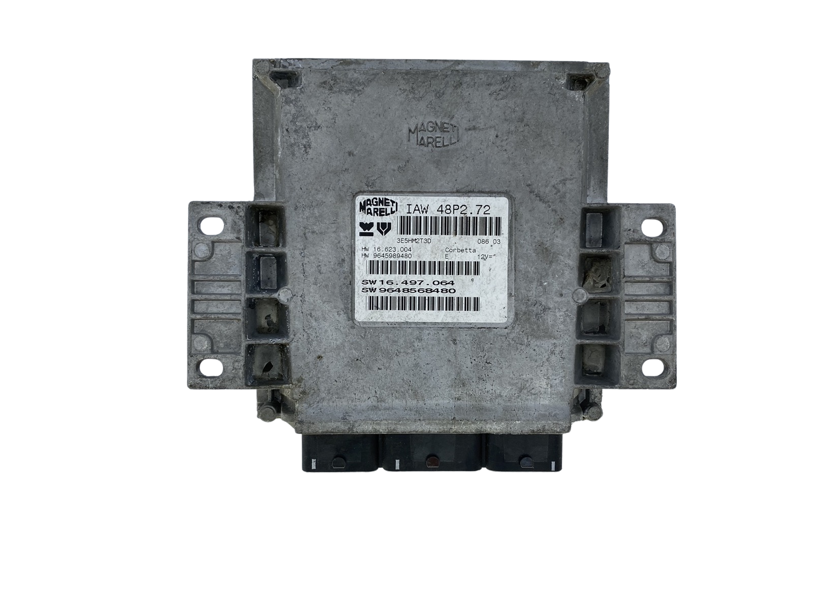 Controller 9648568480 IAW48P2.72 9645989480 PSA Magneti Marelli 47930 main product photo
