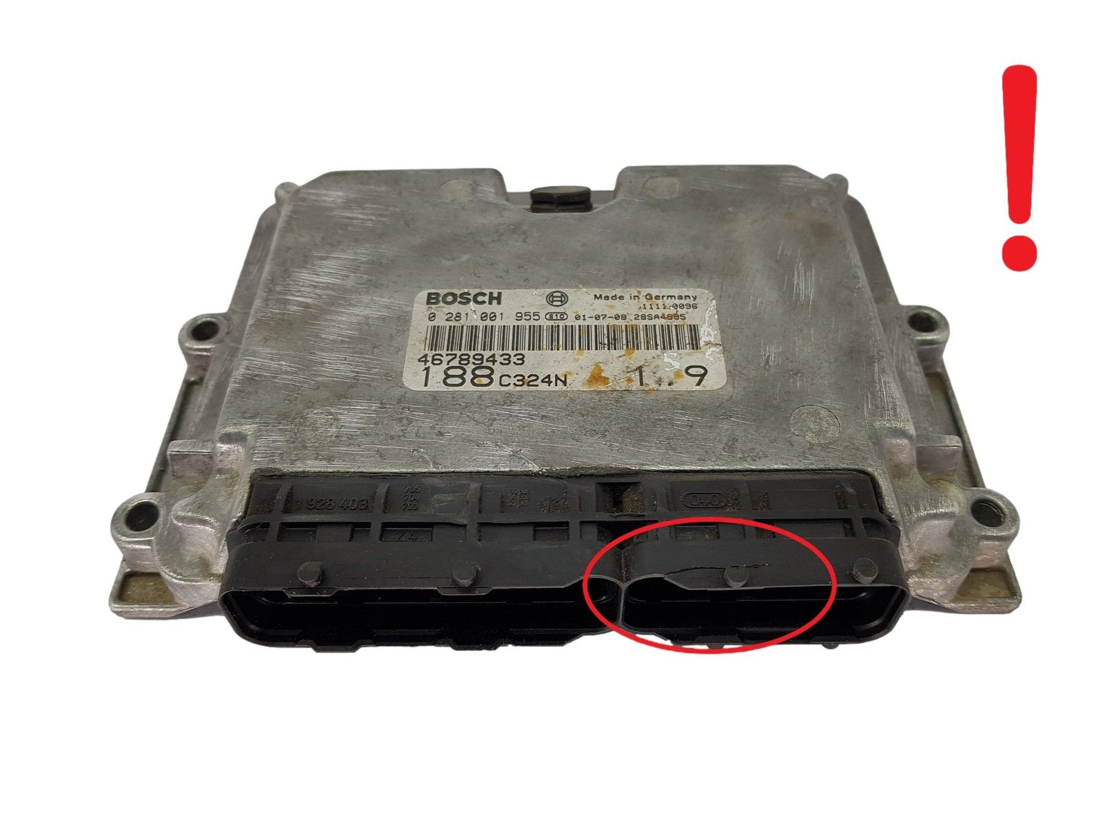 Controller Fiat 46789433 0281001955 188C324N Bosch 17280 main product photo