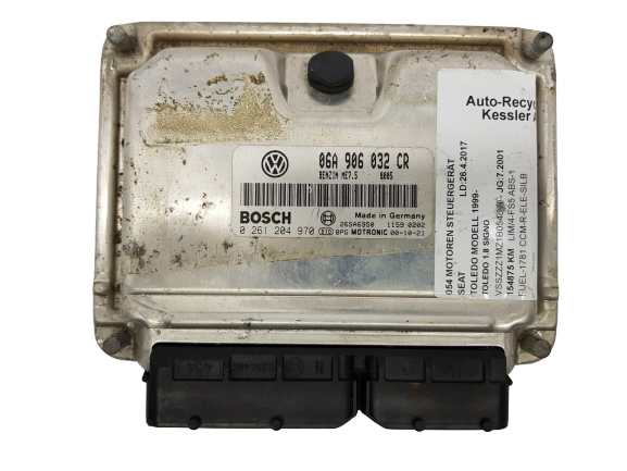 Controller Seat 06A906032CR 0261204970 Bosch main product photo