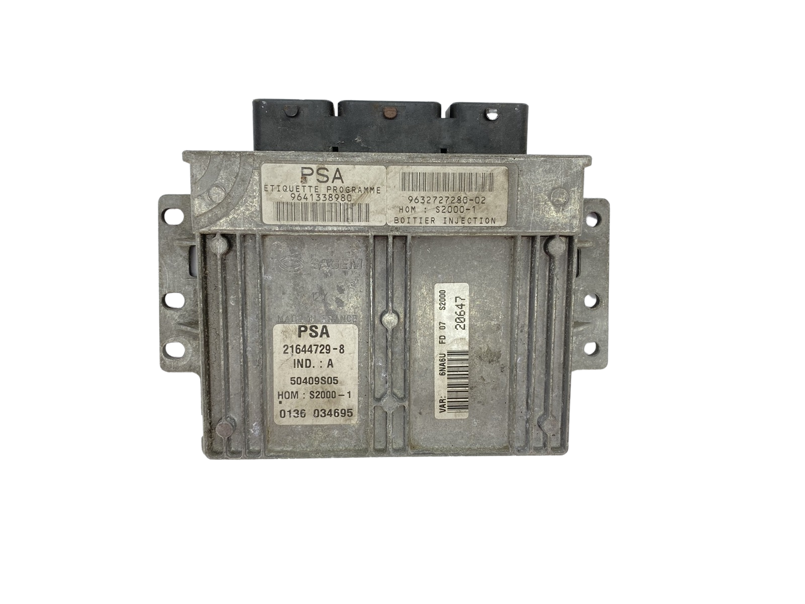 Controller PSA 9641338980 9632727280-02 Sagem 56953 main product photo