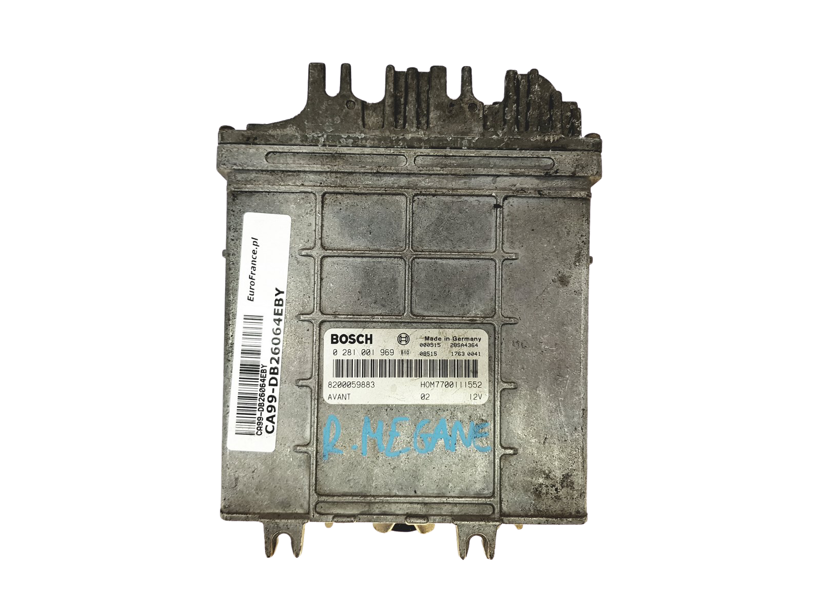 Controller 0281001969 8200059883 7700111552 Renault Bosch 26064 main product photo