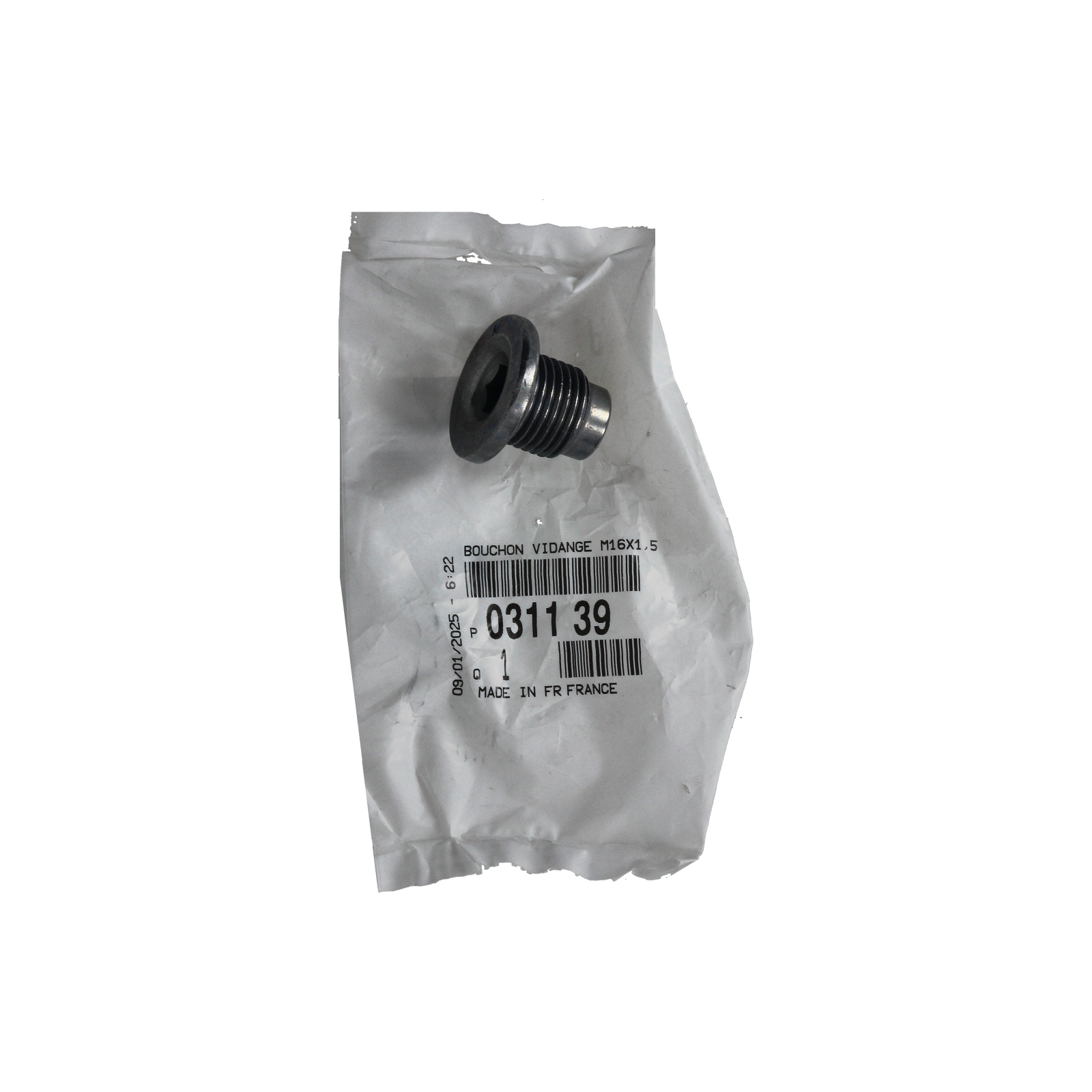Oil Drain Plug Original 031139 0311.39 Citroen Peugeot main product photo