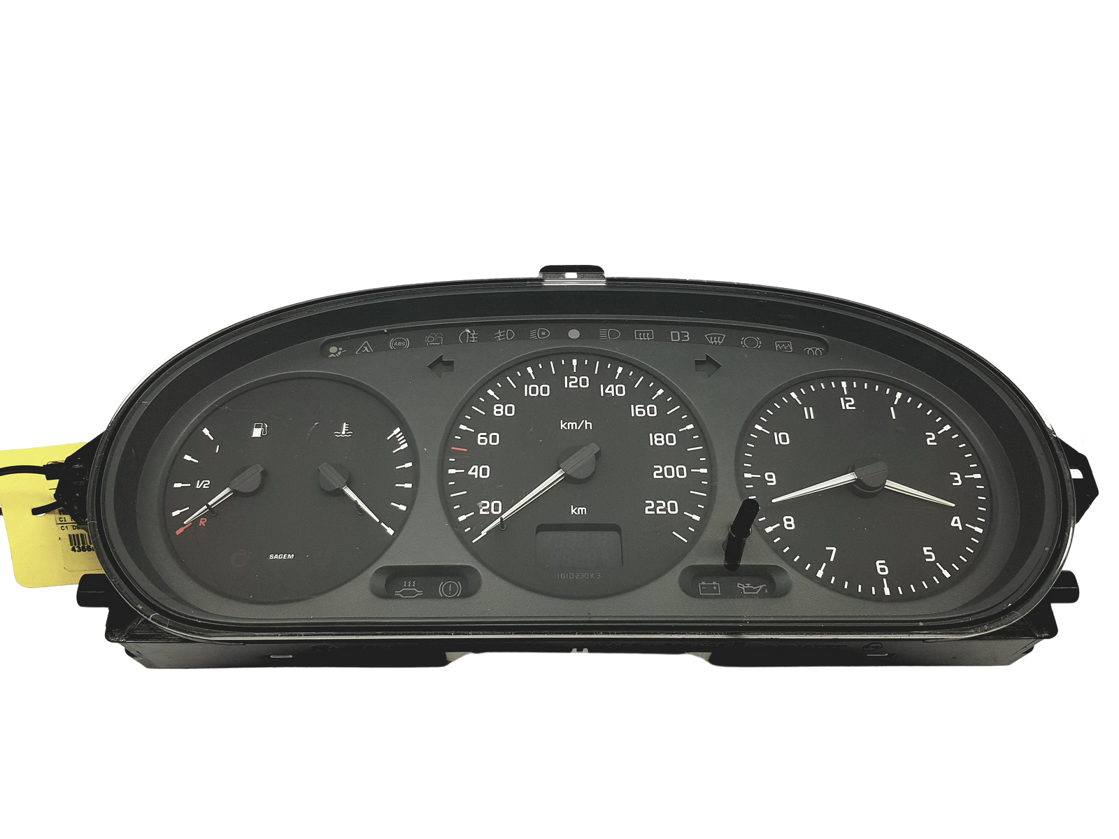 Speedometer/Instrument Cluster Megane Scenic 21578161-2 21612792-4 49531 main product photo