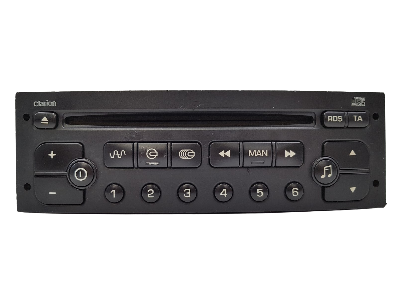 Cd Radio Player Citroen Peugeot 96488011XT PU-2471A Clarion 1059 main product photo