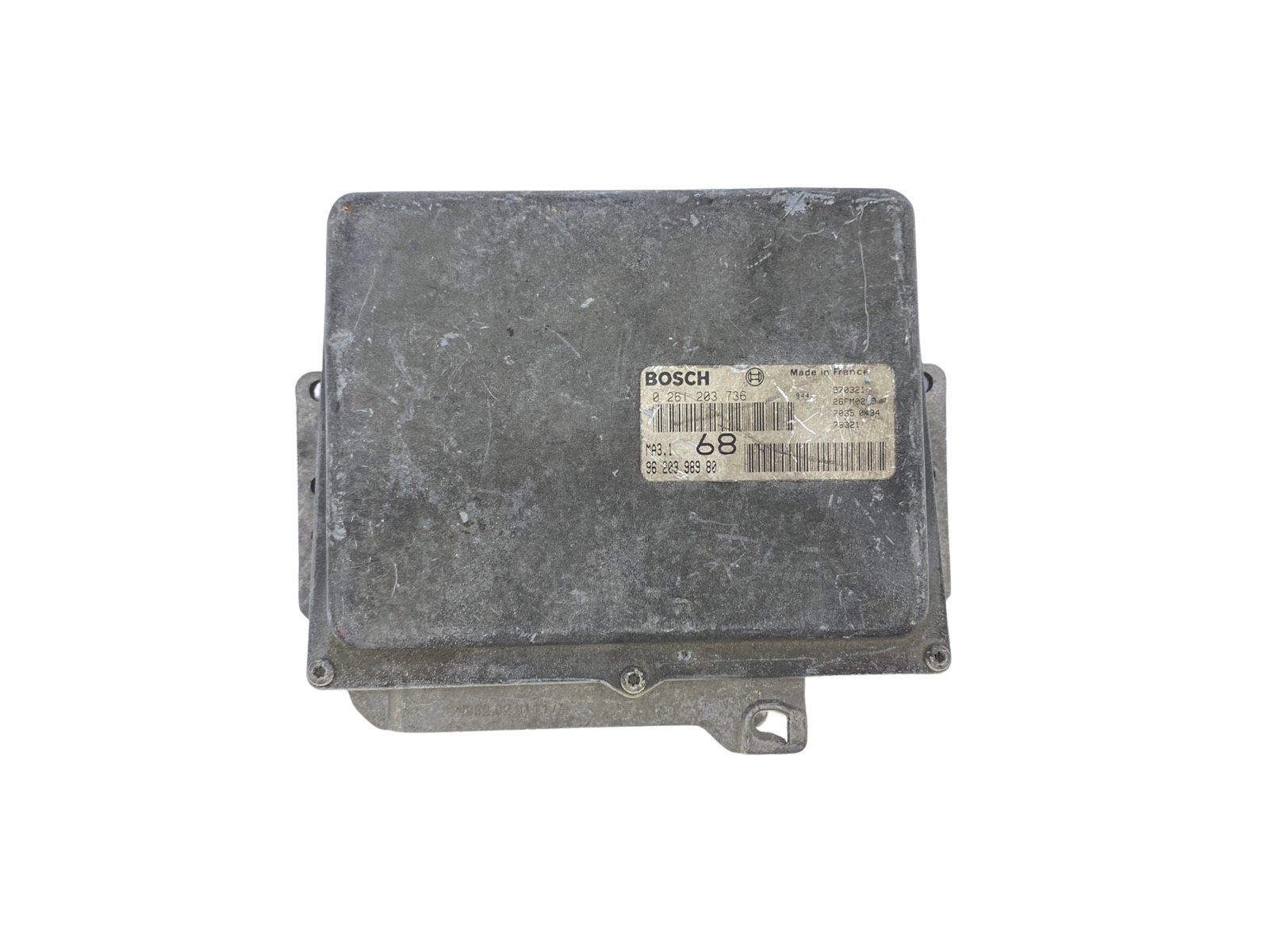 Controller 0261203736 9620398980 MA3.1 PSA Bosch 55233 main product photo
