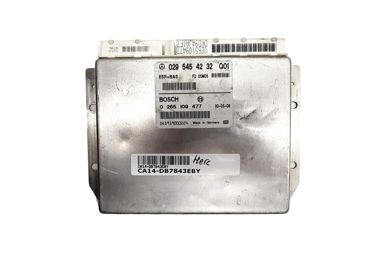 Controller 0295454232Q01 0265109477 Mercedes Bosch 7843 main product photo