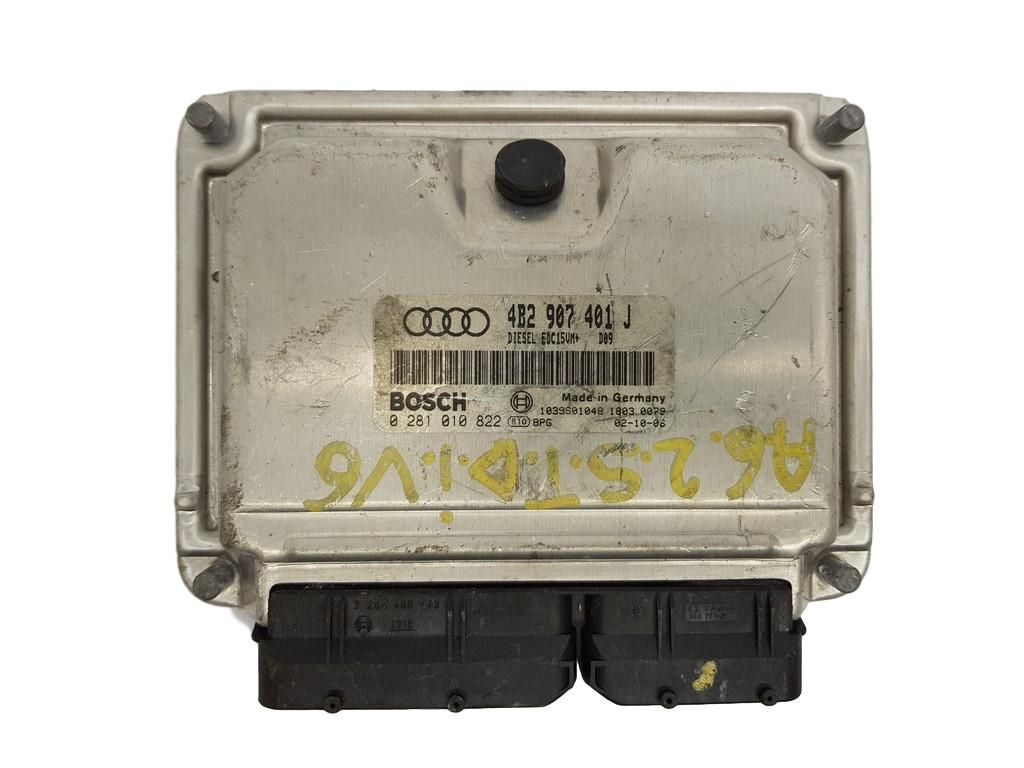 Engine Controller Audi 4B2907401J 0281010822 Bosch main product photo