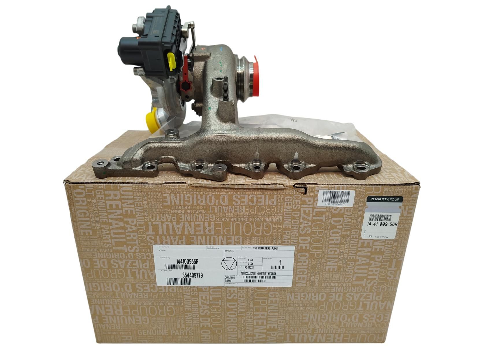 Turbocharger New Original 144100956R Renault main product photo