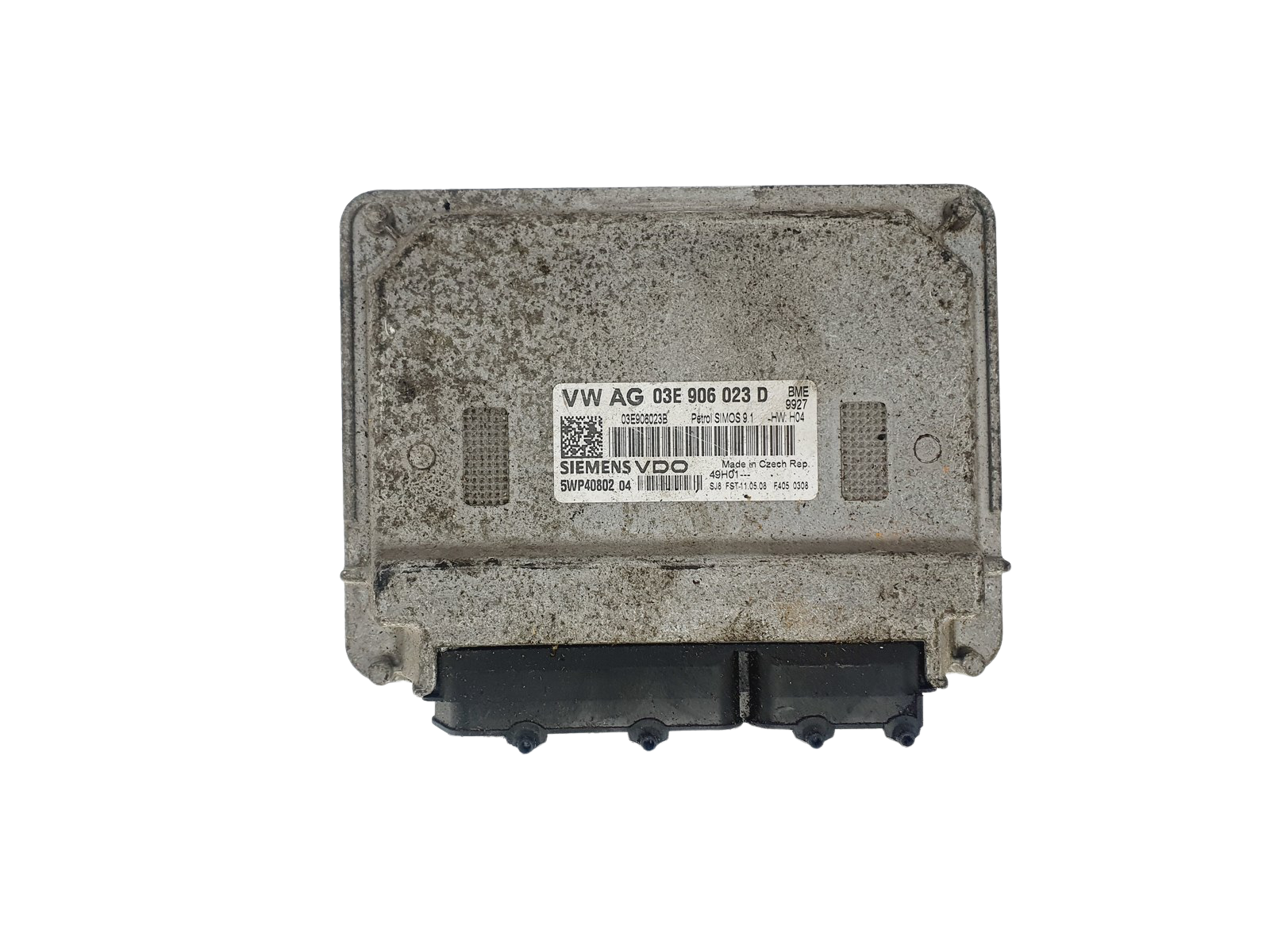 Controller 03E906023D 5WP40802 04 VW Seat Siemens 44894 main product photo
