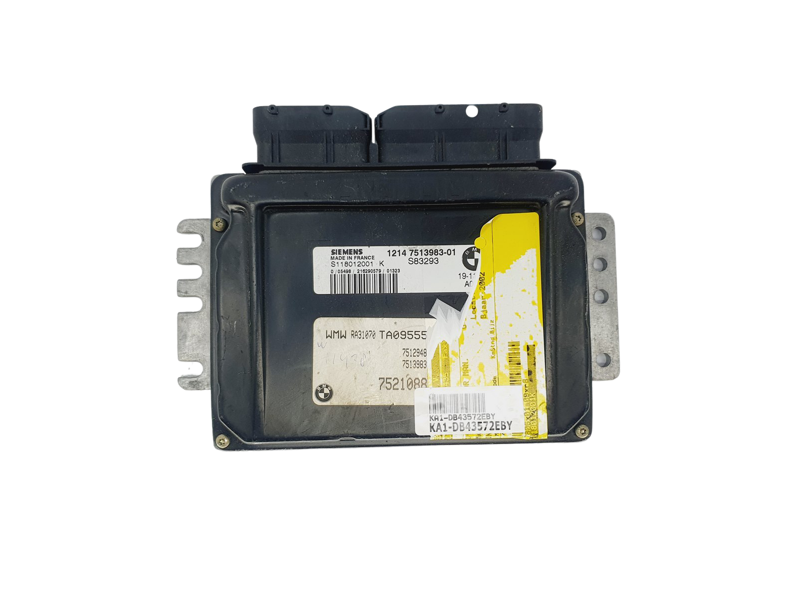 Controller S118012001K 1214 7513983-01 BMW Mini Siemens 43572 main product photo