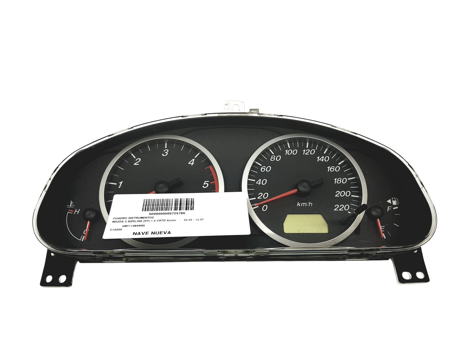 Speedometer/Instrument Cluster Mazda 2 3M7110849NG DD6255430 58201 main product photo