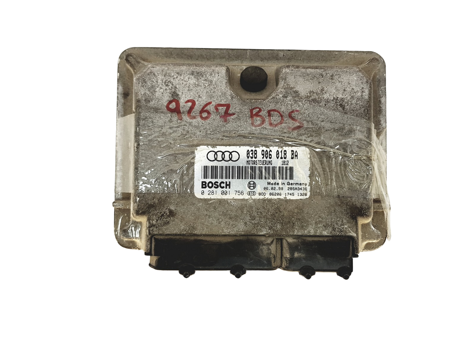 Controller 038906018BA 0281001756 Audi Bosch 23717 main product photo