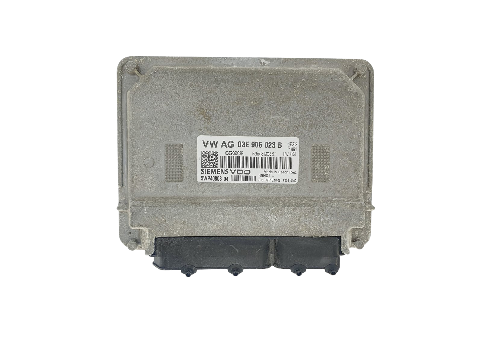 Controller 03E906023B 5WP40808 04 VW Siemens 43472 main product photo