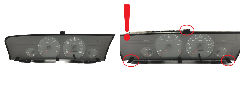 Speedometer/Instrument Cluster Citroen Xantia 9613656080 L 09 49715 main product photo