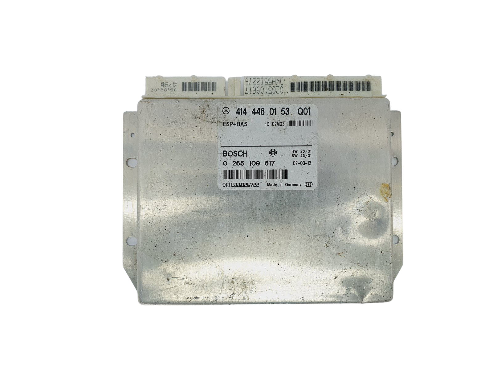 Controller ESP 4144460153 0265109617 Mercedes Bosch 41418 main product photo