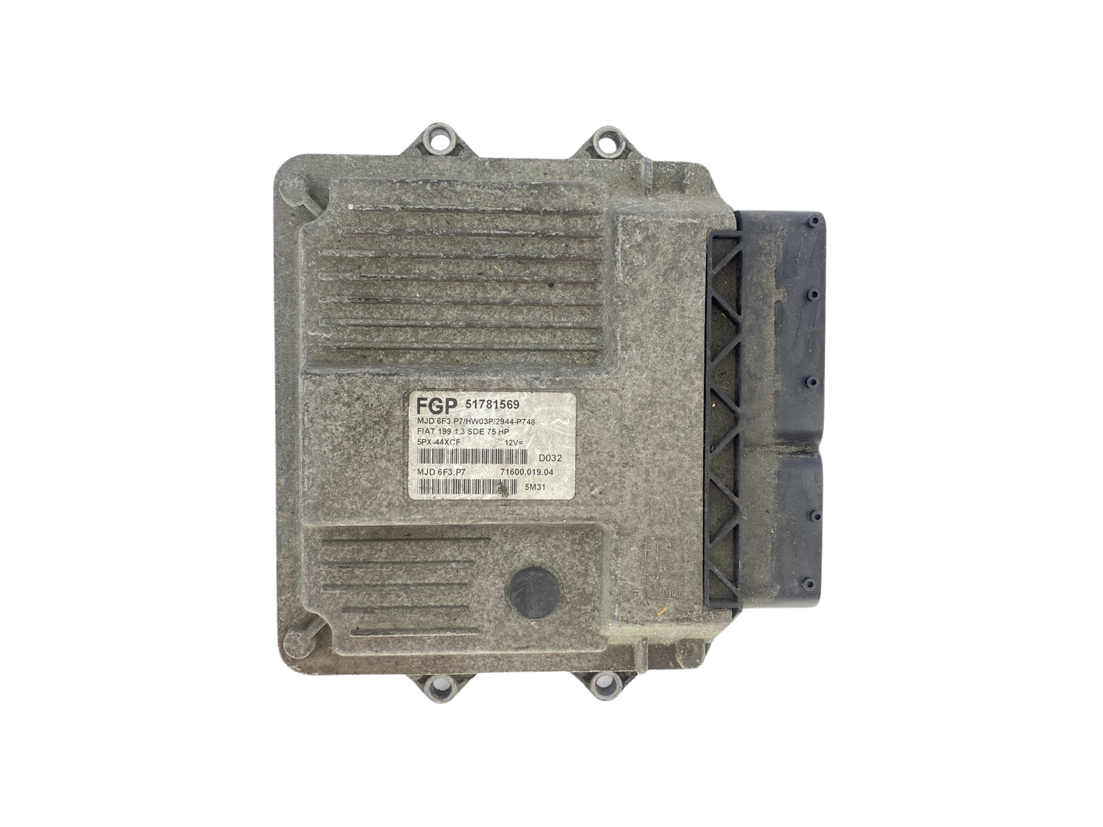 Controller MJD6F3.P7 51781569 71600.019.04 Fiat Magneti Marelli 61093 main product photo