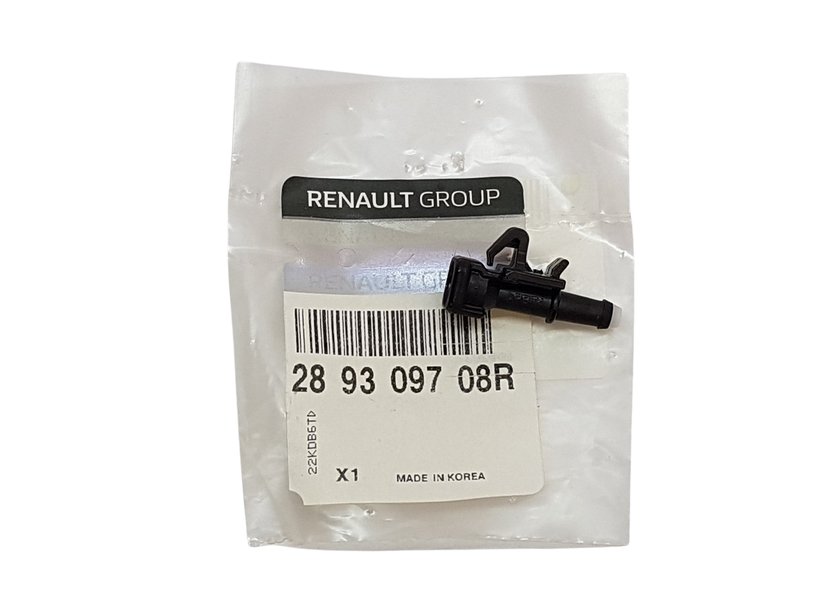 Washer Nozzle Original Renault 289309708R main product photo