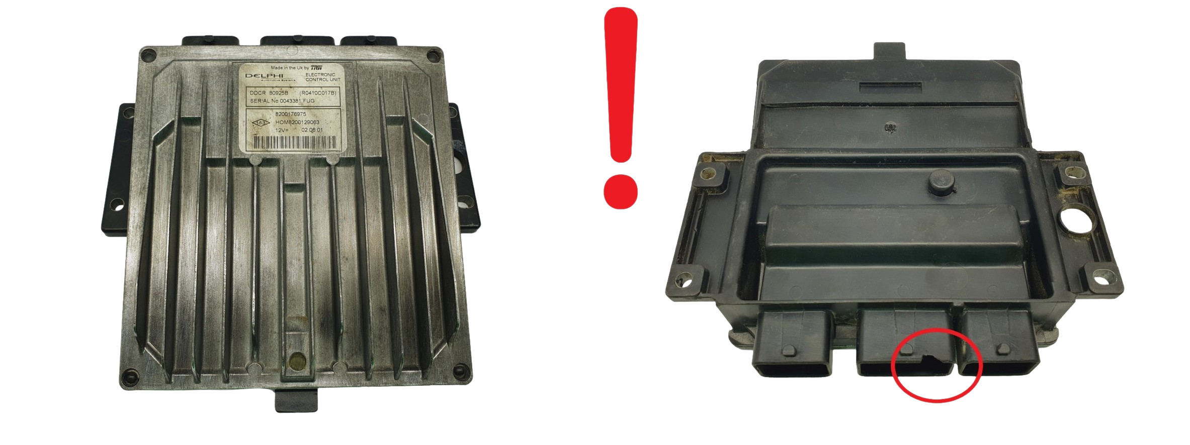 Controller 8200176975 8200129063 R0410C017B Renault Delphi 68263 main product photo