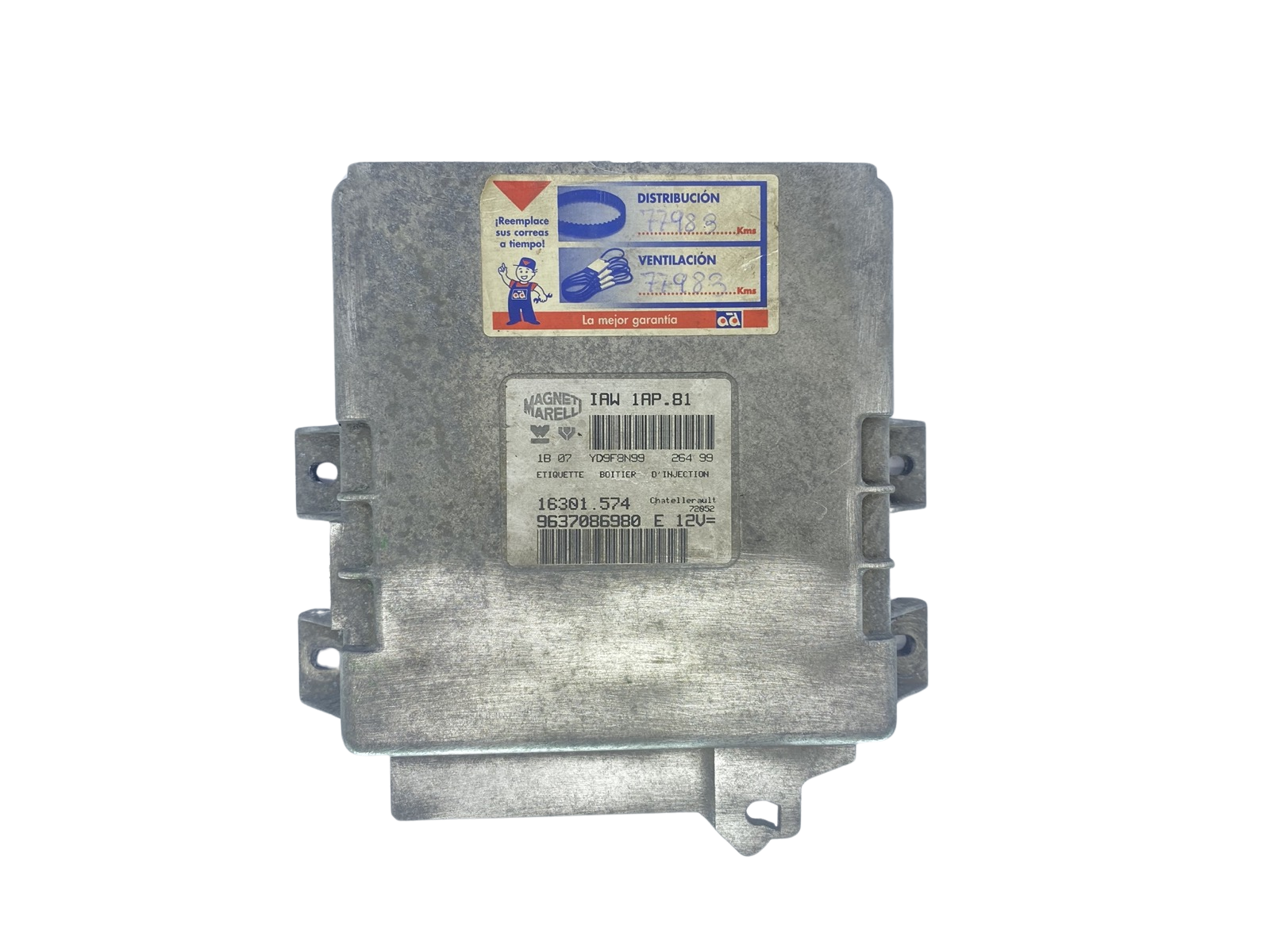 Controller 9637086980 16301.574 IAW1AP.81 PSA Magneti Marelli 62622 main product photo