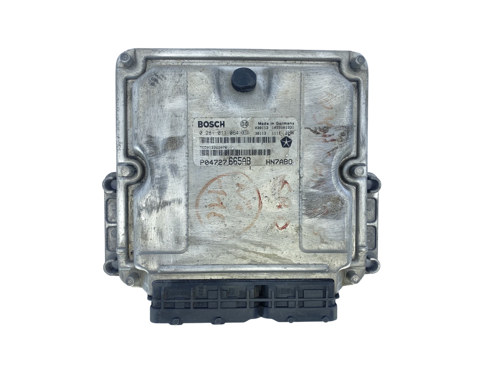 Controller 0281011064 P04727665AB HN7ABO Chrysler Bosch 54512 main product photo