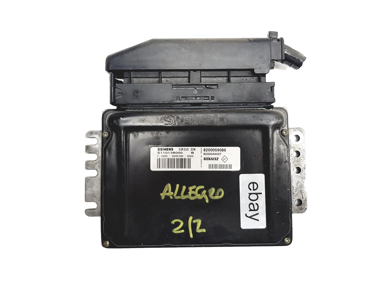 Controller S110138000B 8200059086 8200044437 Renault Siemens 4372 main product photo