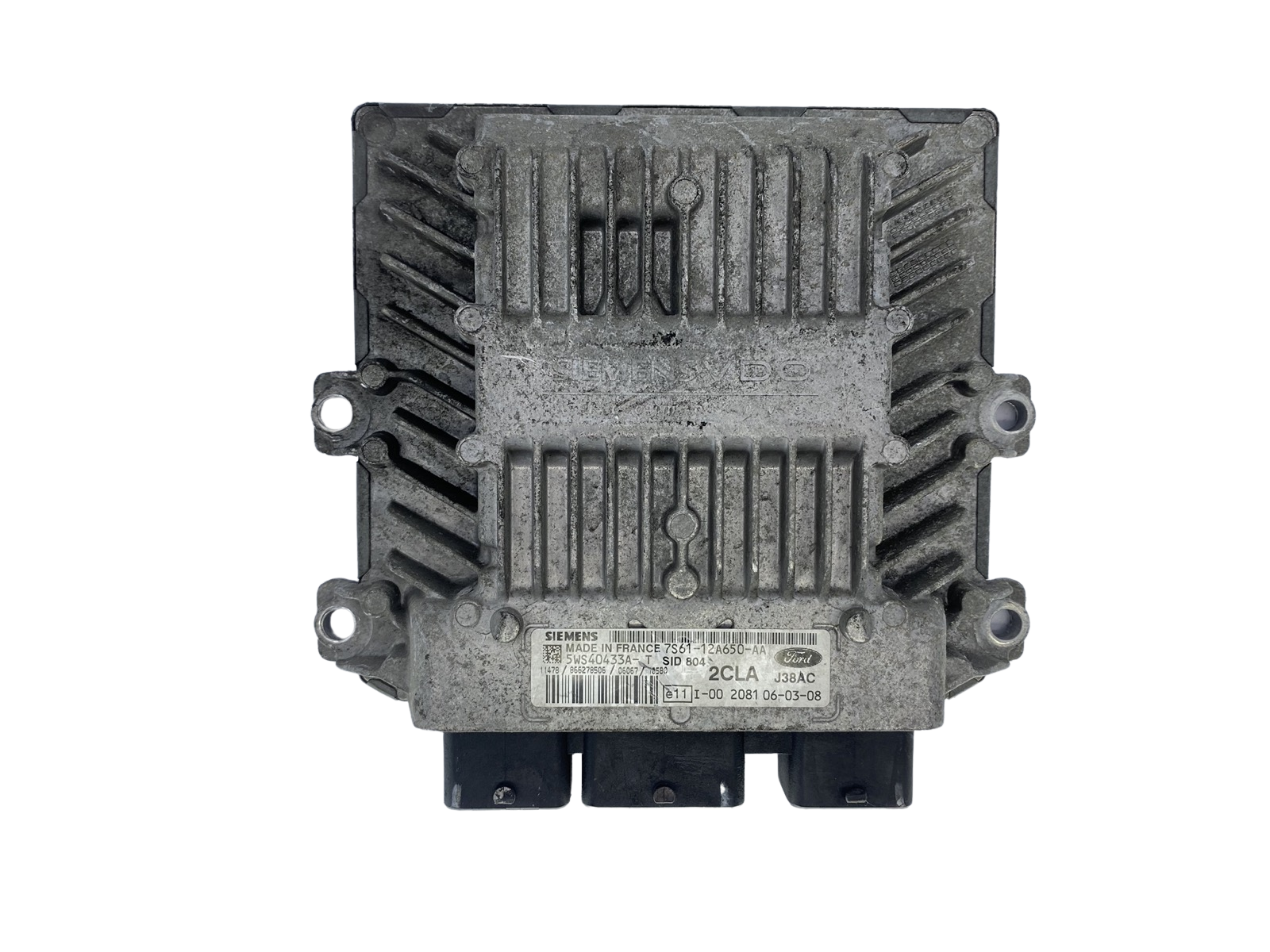 Controller 7S61-12A650-AA 5WS40433A-T SID 804 2CLA Ford Siemens 51514 main product photo