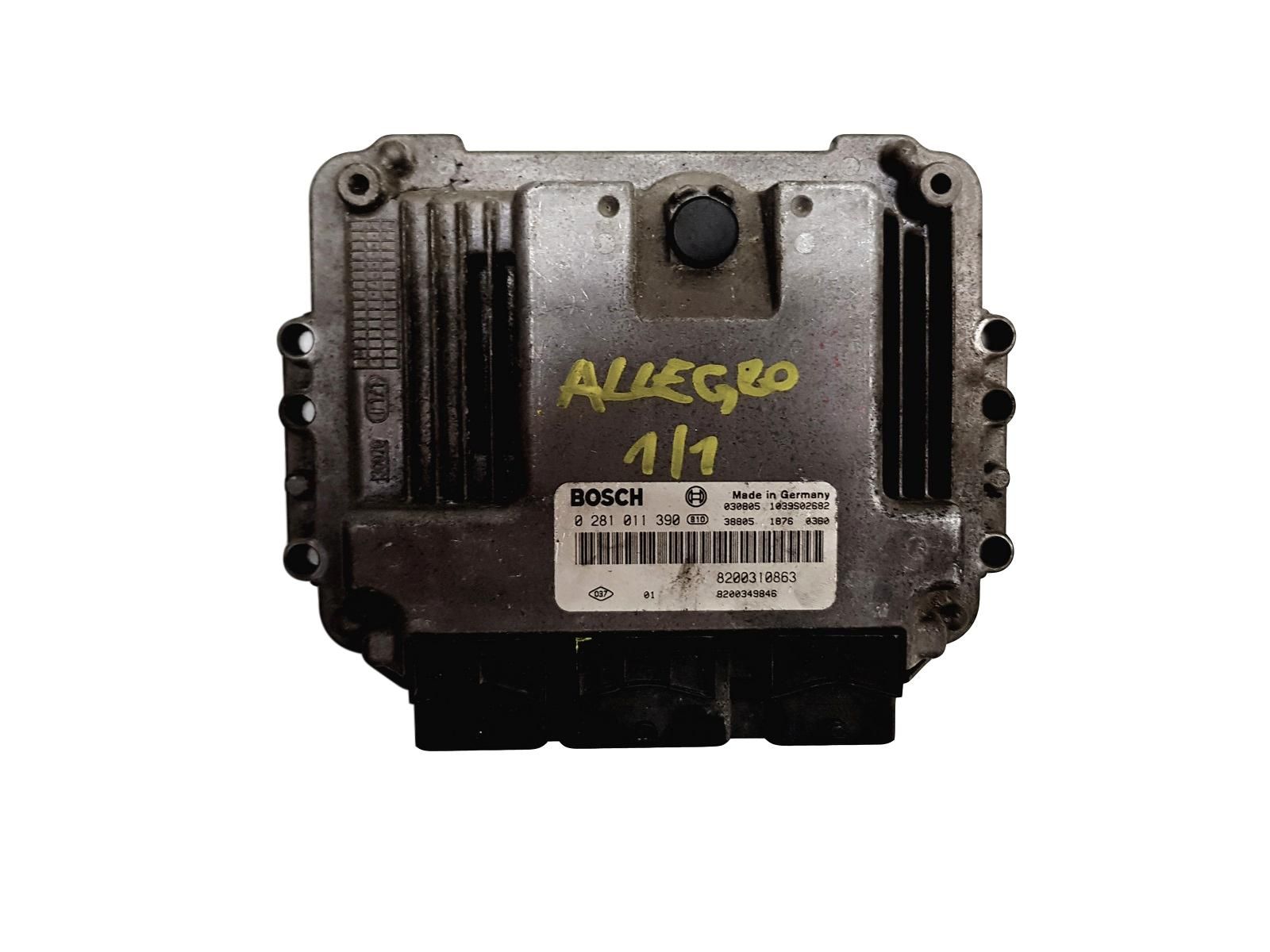 Controller 0281011390 8200310863 8200349846 Renault Bosch 4900 main product photo