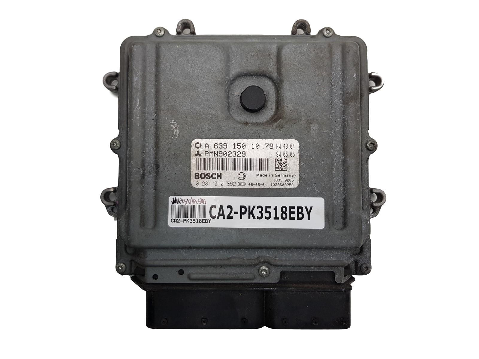 Engine Controller Smart A6391501079 PMN902329 0281012392 Bosch main product photo