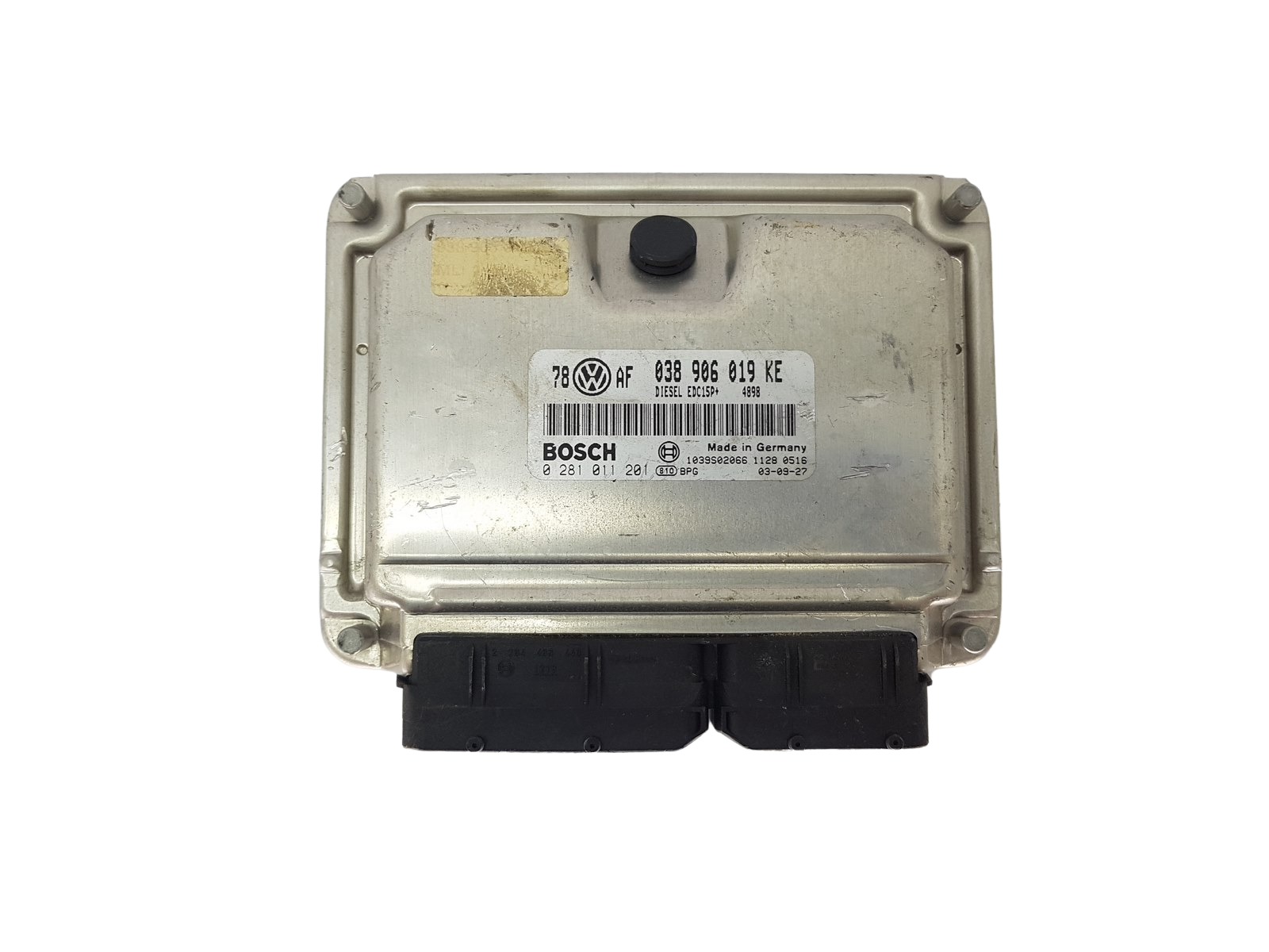 Controller 038906019KE 0281011201 VW Bosch 19285 main product photo