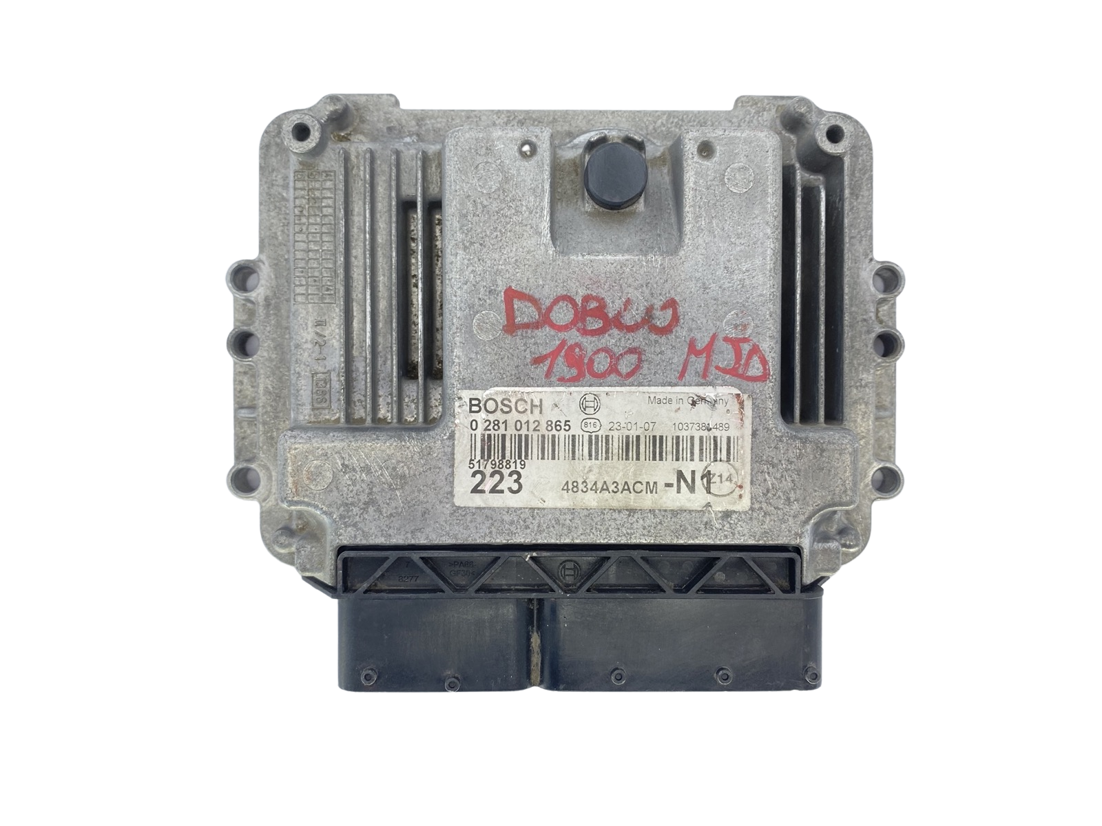 Controller Fiat 51798819 0281012865 4834A3ACM Bosch 53883 main product photo