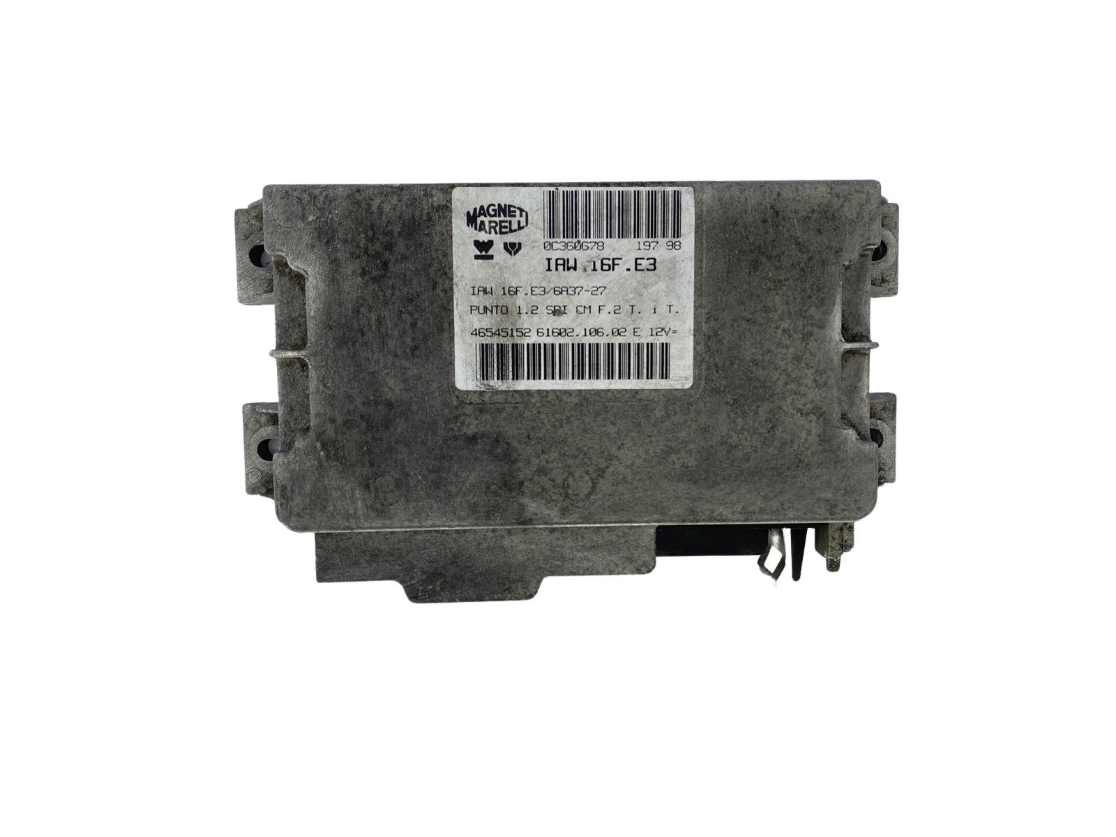 Controller IAW16F.E3 46545152 61602.106.02 Fiat Magneti Marelli 53704 main product photo