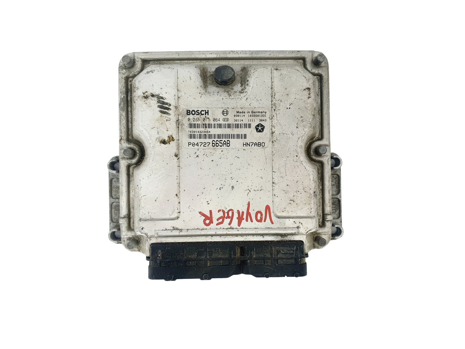 Controller 0281011064 P04727665AB HN7ABO Chrysler Bosch 34588 main product photo