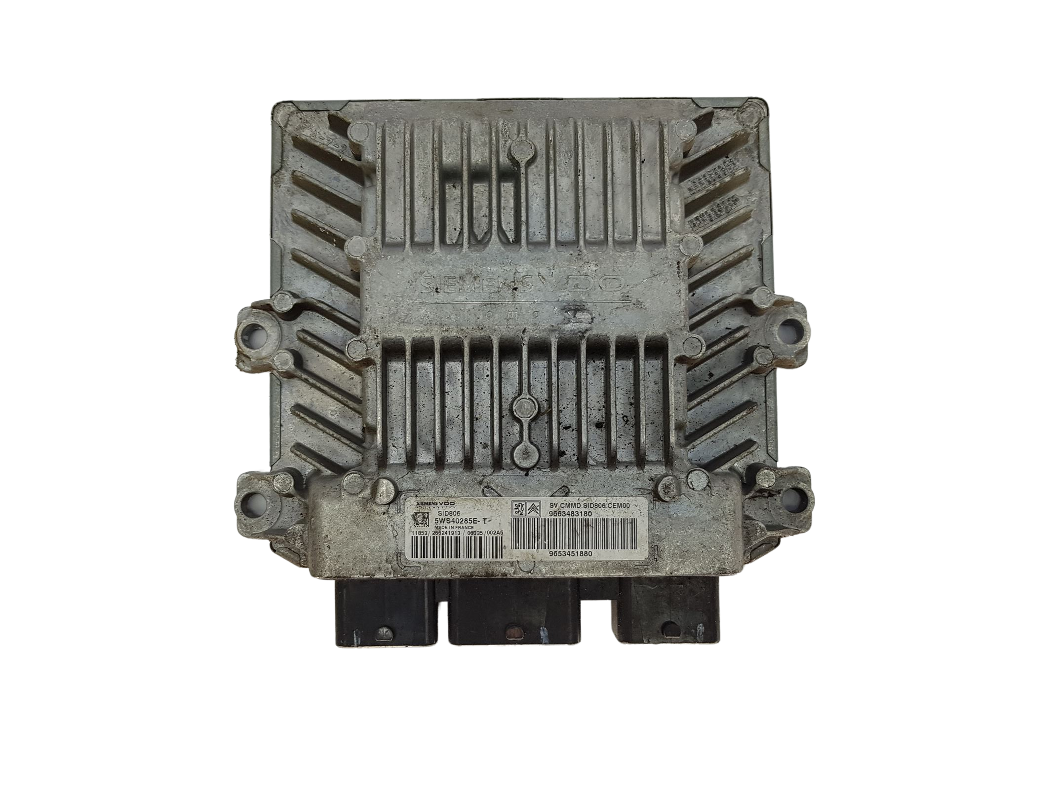 Controller 9663483180 9653451880 5WS40285E-T SID806 PSA Siemens 15744 main product photo