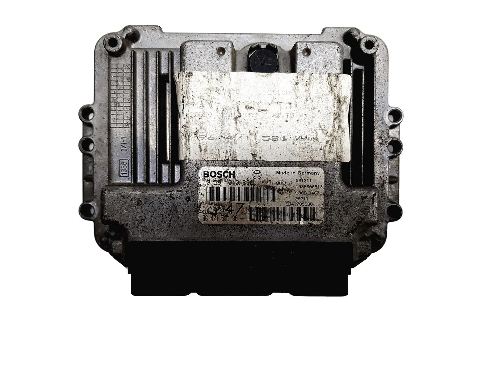 Controller 0281010390 9647158180 9647785580 PSA Bosch 11938 main product photo
