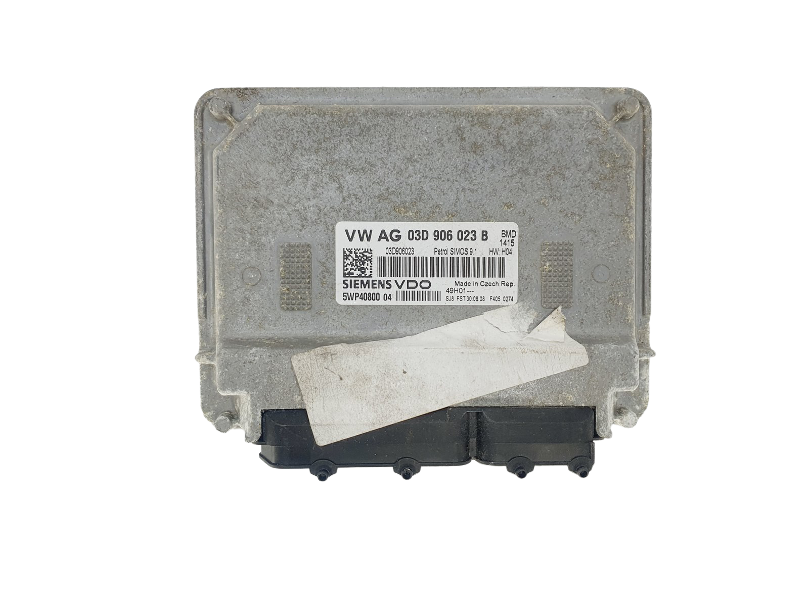 Controller 03D906023B 5WP40800 04 VW Siemens 43470 main product photo
