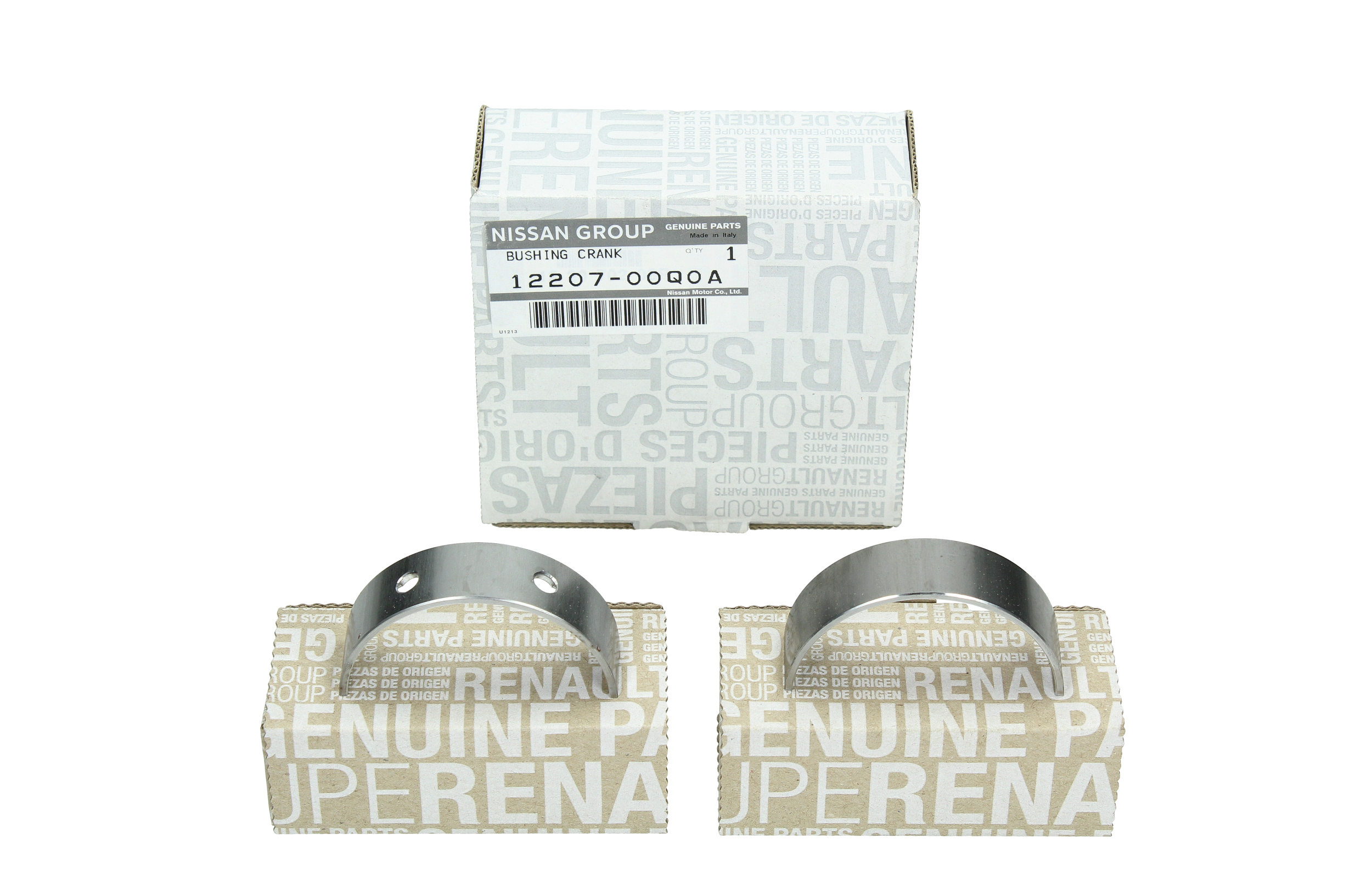 Crankshaft Bearings New Original 1220700Q0A 122070208R Renault Nissan main product photo