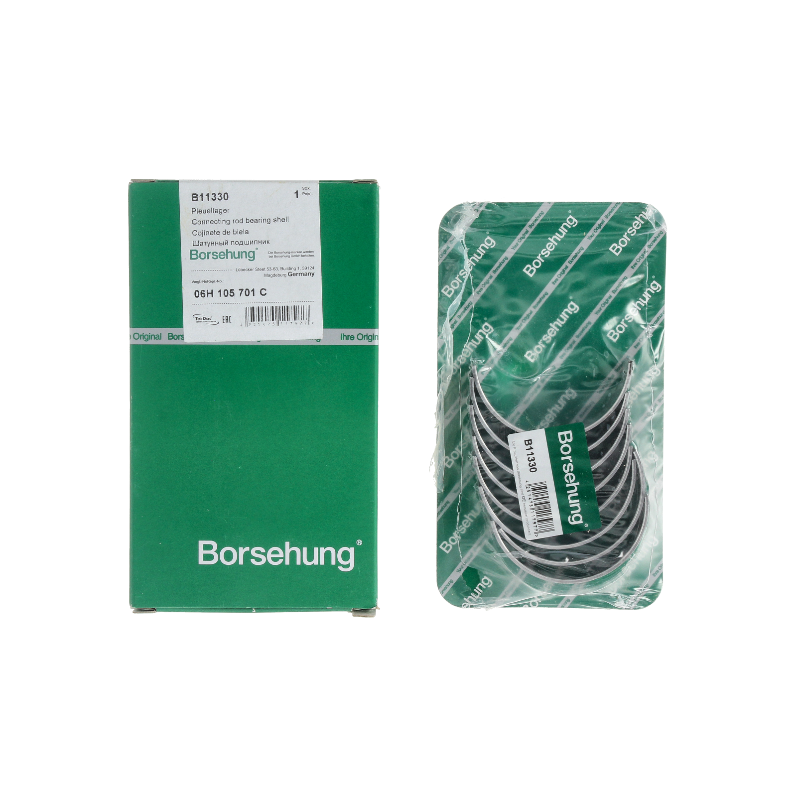 Crankshaft Bearings For VW Audi Seat Skoda 06H105701C B11330 Borsehung main product photo