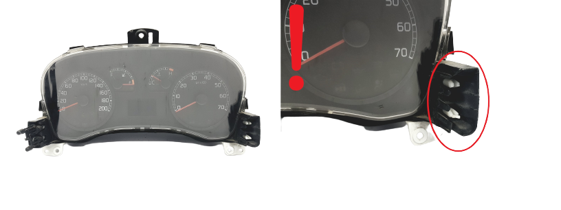 Speedometer/Instrument Cluster Fiat Doblo 51758776 503000933100 49987 main product photo