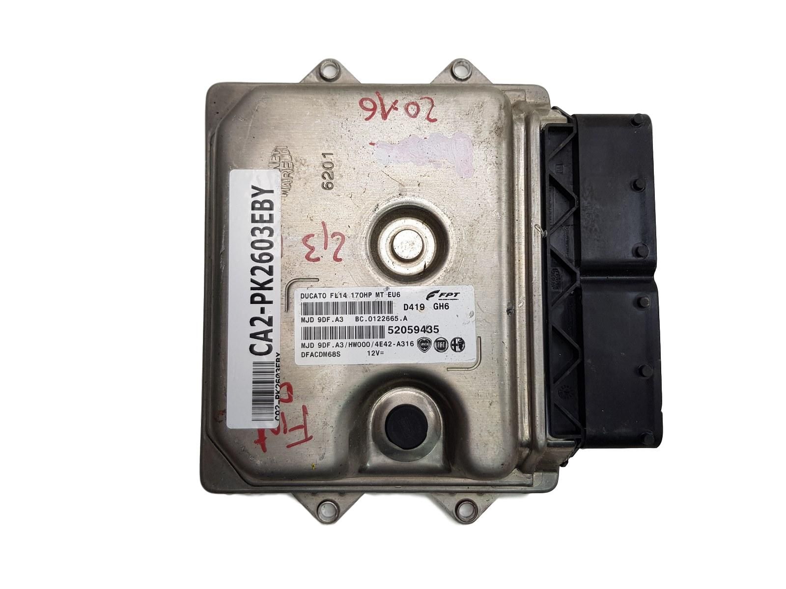 Engine Controller 52059435 MJD9DF.A3 Fiat FPT main product photo