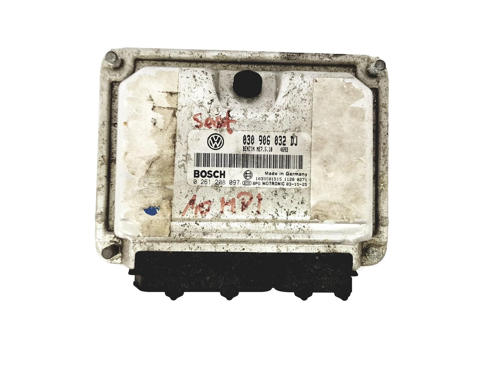Controller 030906032DJ 0261208097 Seat VW Bosch 13277 main product photo