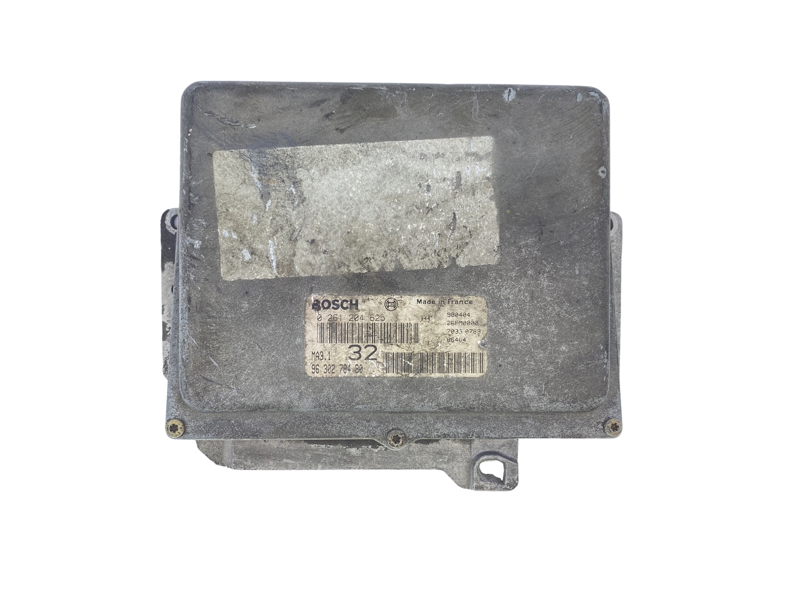 Controller 0261204625 9630278480 MA3.1 PSA Bosch 55403 main product photo