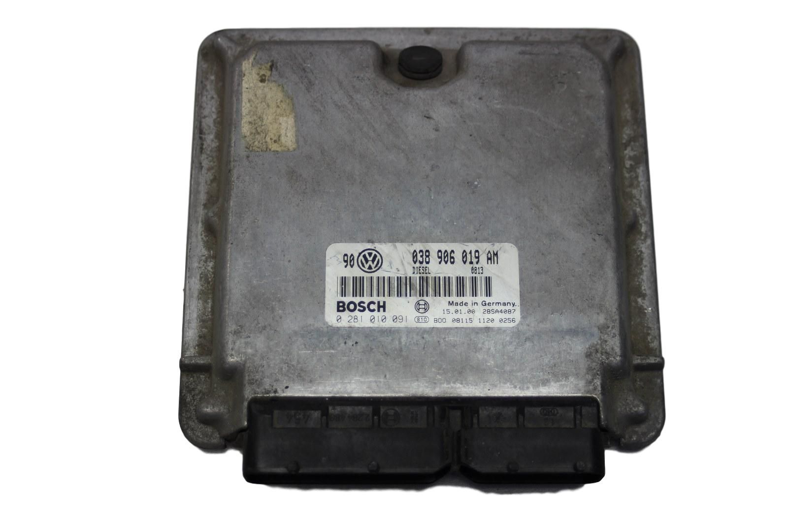 Engine Controller 038906019AM 0281010091 VW 1674 main product photo