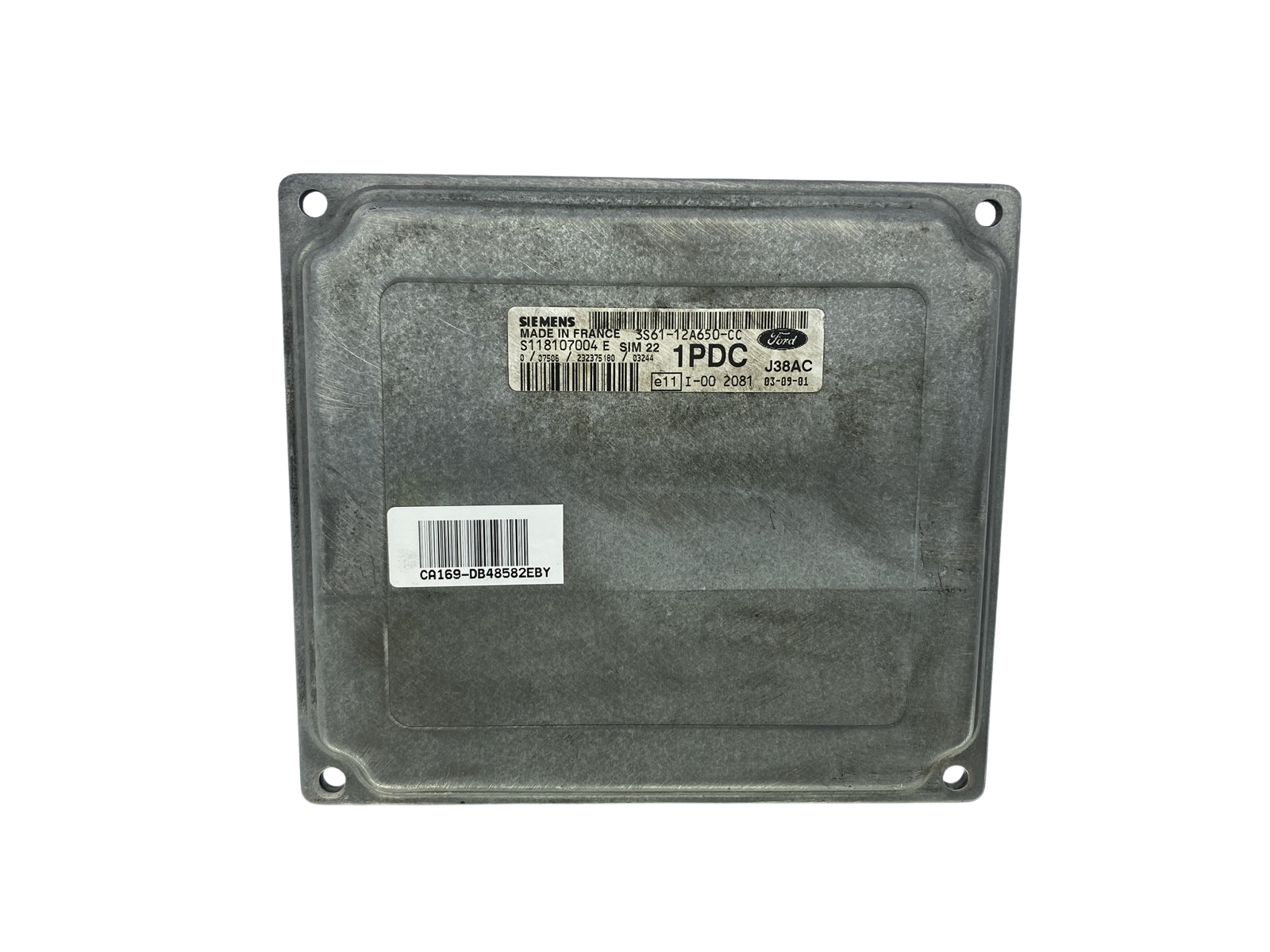 Controller S118107004E 3S61-12A650-CC SIM22 Ford Siemens 48582 main product photo