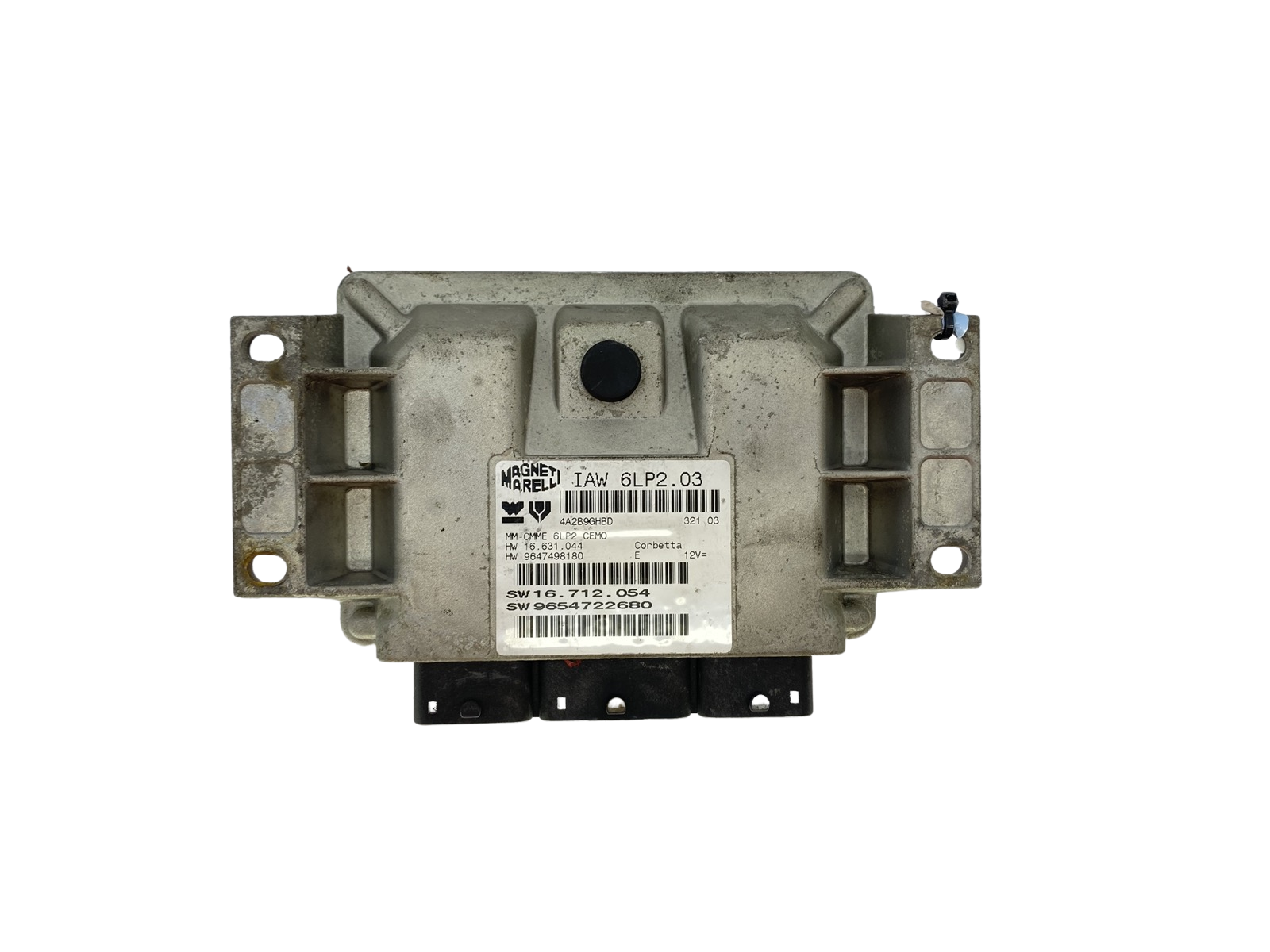 Controller PSA 9654722680 IAW6LP2.03 16.712.054 Magneti Marelli 57433 main product photo